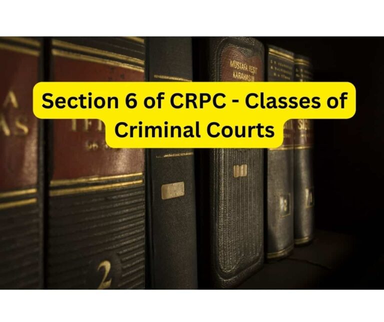 Classes of Criminal Courts