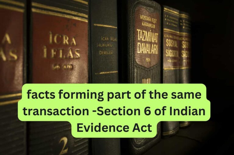 section 6 of evidence act